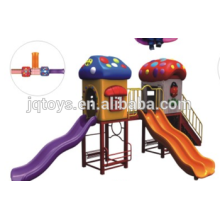 Mushroom diseño Hotsale niños al aire libre de plástico Playground Set niños plástico playground tobogán